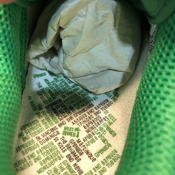 Size 9.5- Nike Air Force 1 Low West Indies 2022 New With OG Box Womens 11 Green - Picture 11 of 14